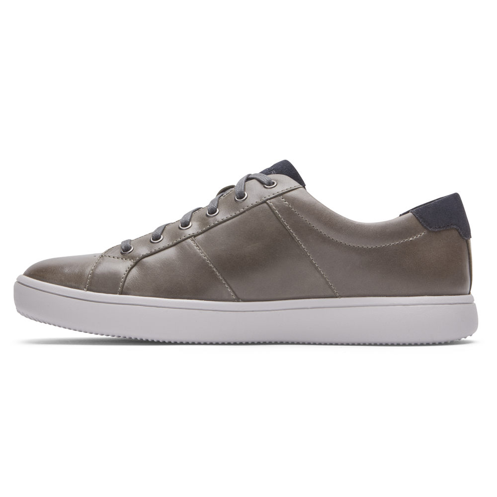 Rockport Mens Jarvis Lace-to-Toe - Sneakers Dark Grey - LAR718693